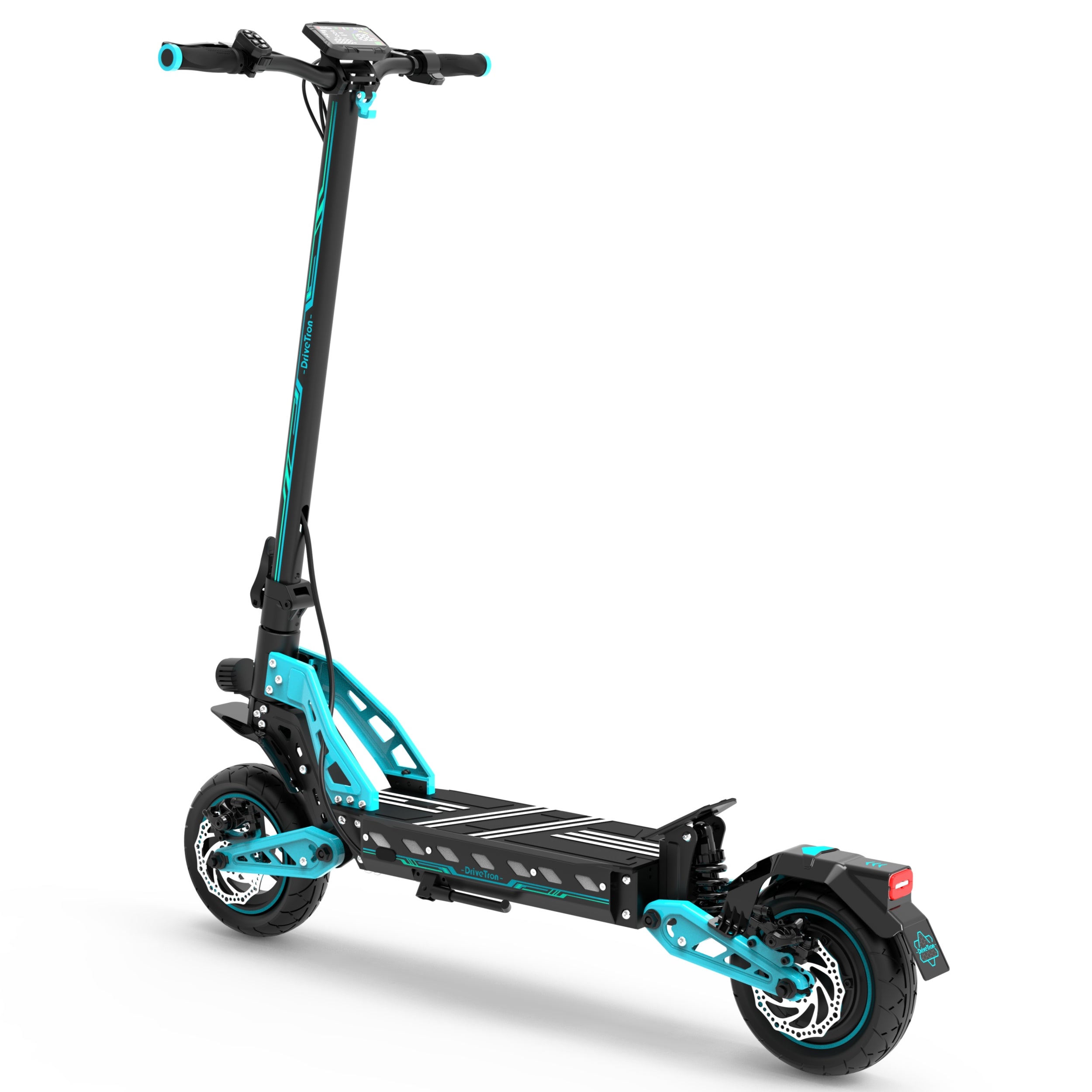   DT10 Electric Scooter 52V 15.6Ah 1000W Motor – 10" Tubeless Tires, NFC Start, Dual Disc Brakes (Blue)