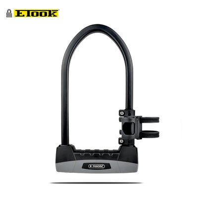 ETOOK Bicycle U Lock Heavy Duty MTB Road Bike Wheel Lock Strong Anti-theft Safety Motorcycle Scooter Cycling Lock Free Bracket