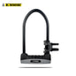 ETOOK Bicycle U Lock Heavy Duty MTB Road Bike Wheel Lock Strong Anti-theft Safety Motorcycle Scooter Cycling Lock Free Bracket ED3215