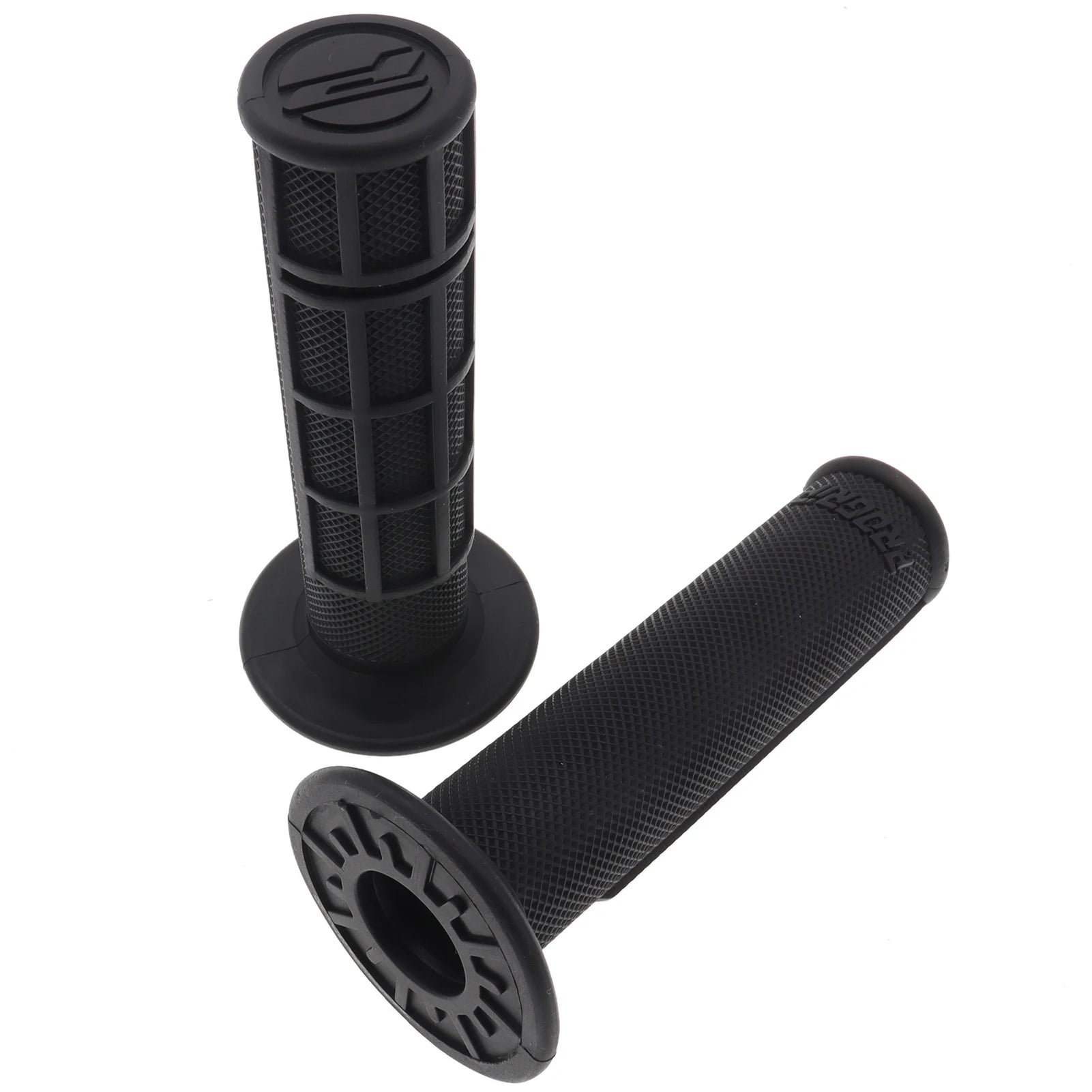 7/8" Rubber Handlebar Handle Grip 22mm Grips Left and Right ATV Motorcycle Dirt Pit Bike Motocross Thumb Throttle