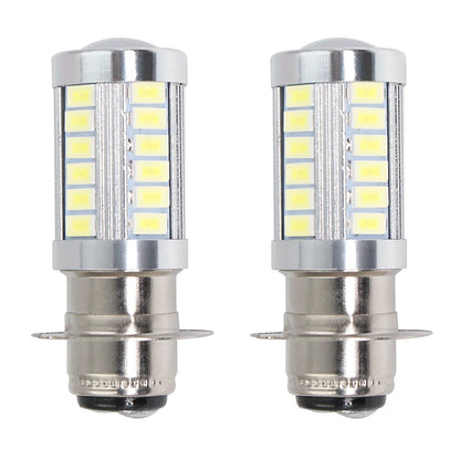 1X PX15D P15D 33 SMD H6M LED Ba20d 5630 33 LED Fog light Lamp Auto Motorcycle/Motor Bike/ Headlights High/Low Beam Bulb 12V