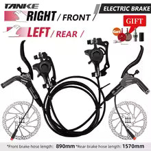 TANKE E-Scooter & MTB Hydraulic Disc Brake Kit - 160mm Rotors - Electric Power Cut-Off Shifter