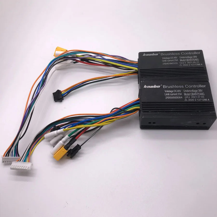 Mantis 8 48V25A Sine Wave Controller A B Front Rear Original Kaabo Mantis 8inch 800W Hall Electric Scooter Spare Parts