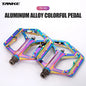 TANKE TP-50 Pedals Sepeda MTB Aluminum Alloy Non-slip Bicycle Pedal Bicycle Pedal Bicycle pedal colorful