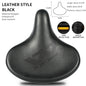 WEST BIKING Bicycle Saddle Waterproof Widened Thickened Cushion Ergonomic MTB Road Bike Seat Shock Absorption Cycling Saddles 123 Black CHINA