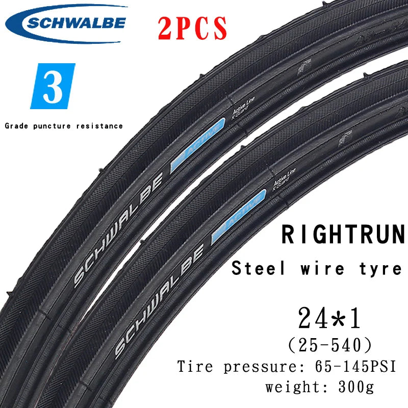 24X1 Black 2PCS