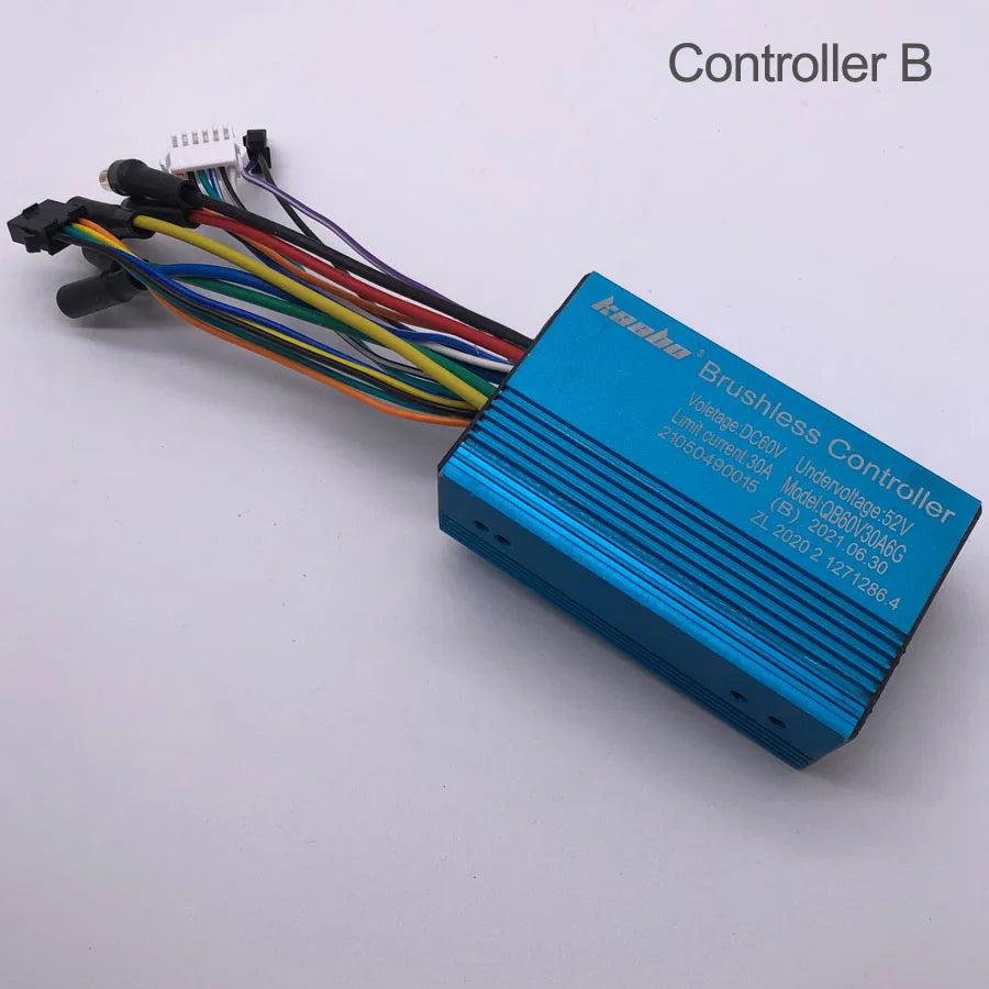 WW 60V30A Sine Wave Brushless Controller 1200W Hall Motor Kaabo Wolf Warrior Electric Scooter Accessories
