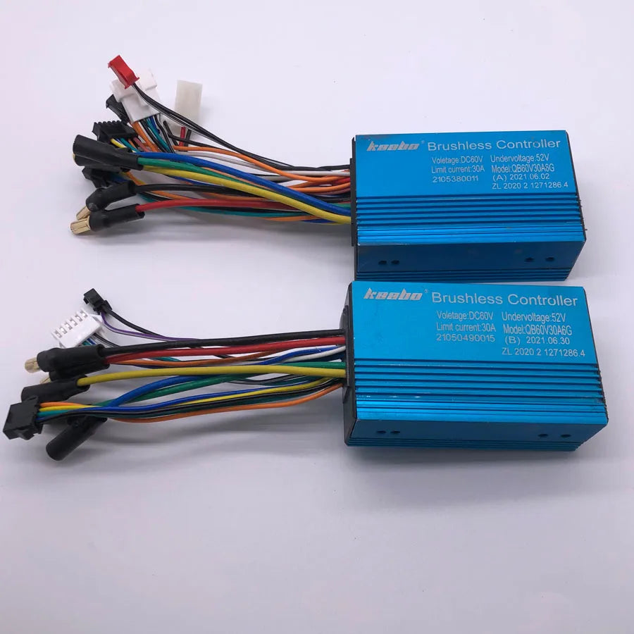 WW 60V30A Sine Wave Brushless Controller 1200W Hall Motor Kaabo Wolf Warrior Electric Scooter Accessories