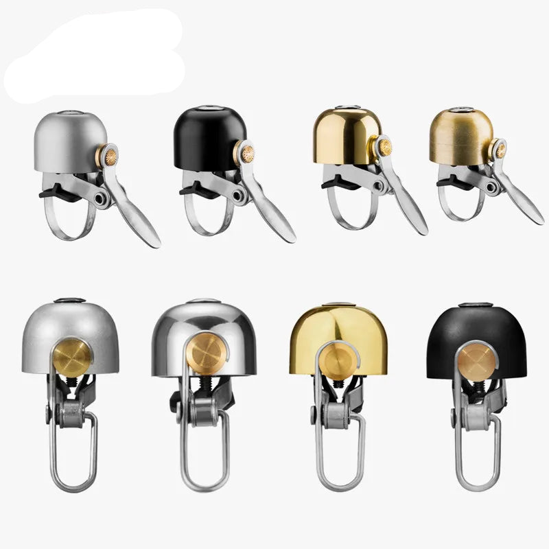 ROCKBROS Bike Bell Cycling Ring Bicycle Retro Classical Bells Clear Sound Quality MTB Road Safety Warning Alarm Bike Bells