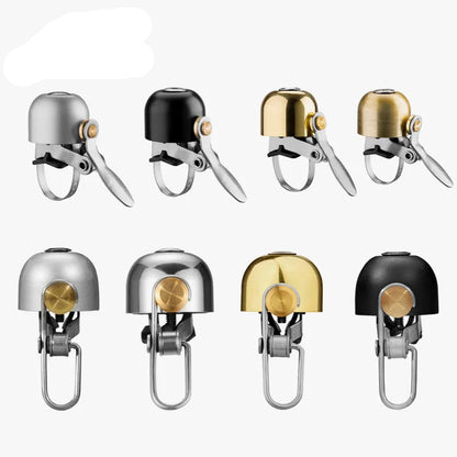 ROCKBROS Bike Bell Cycling Ring Bicycle Retro Classical Bells Clear Sound Quality MTB Road Safety Warning Alarm Bike Bells