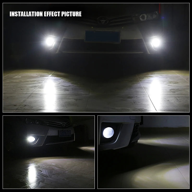 EURS H4 motorcycle led headlight bulb H7 LED H11 9005 9006 881 H3 COB Moto Motorbike LED Lamps Conversion Kit Bulbs Auto light