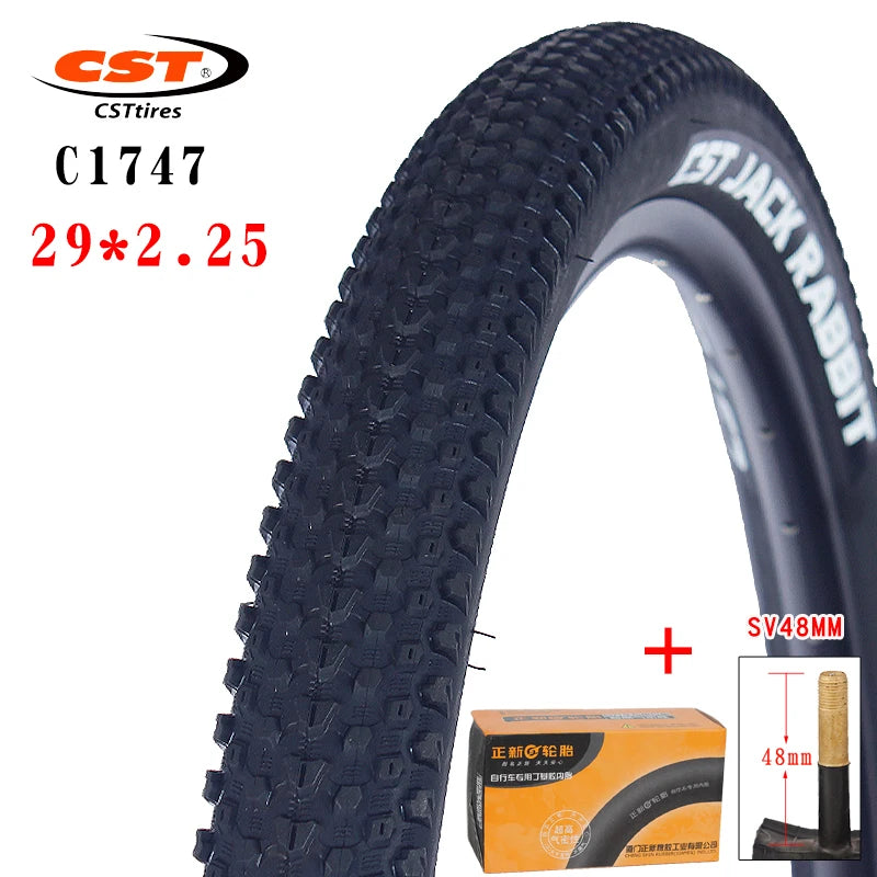 CST jack rabbit mountain bike tires 29inch 29*2.25 off-road folding tire anti puncture EPS 27.5 x1.95 2.1 C1747N bicycle tyre 29x2.25 SV48 China