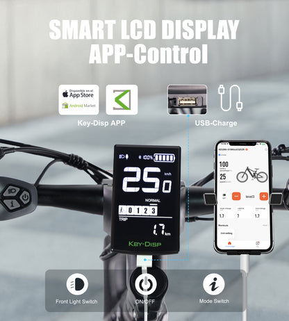 VARUN T26 Electric Bike – 500W Power, 48V Battery, Shimano 21-Speed Mountain E-Bike