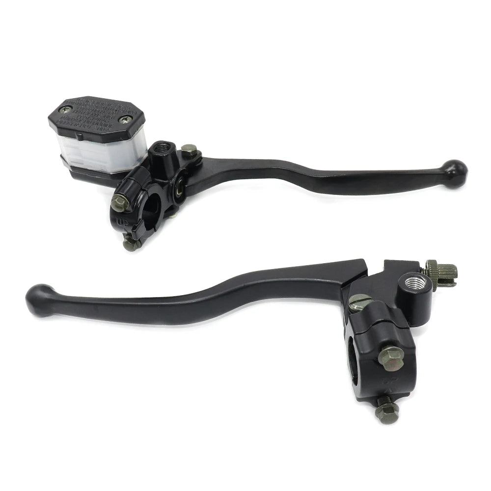 CVO GN125 Motorcycle Universal Black Clutch Lever Brake Master Cylinder Motorcycle Hydraulic Brake Master Cylinder Handle Access Left and right CG125