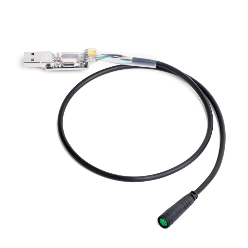 E-bike Cable For Bafang/8FUN Motor Kits Gear Sensor USB Programming Hydraulic Brake Sensor Display Holder 5PIN Brake 3pin 1T4 1