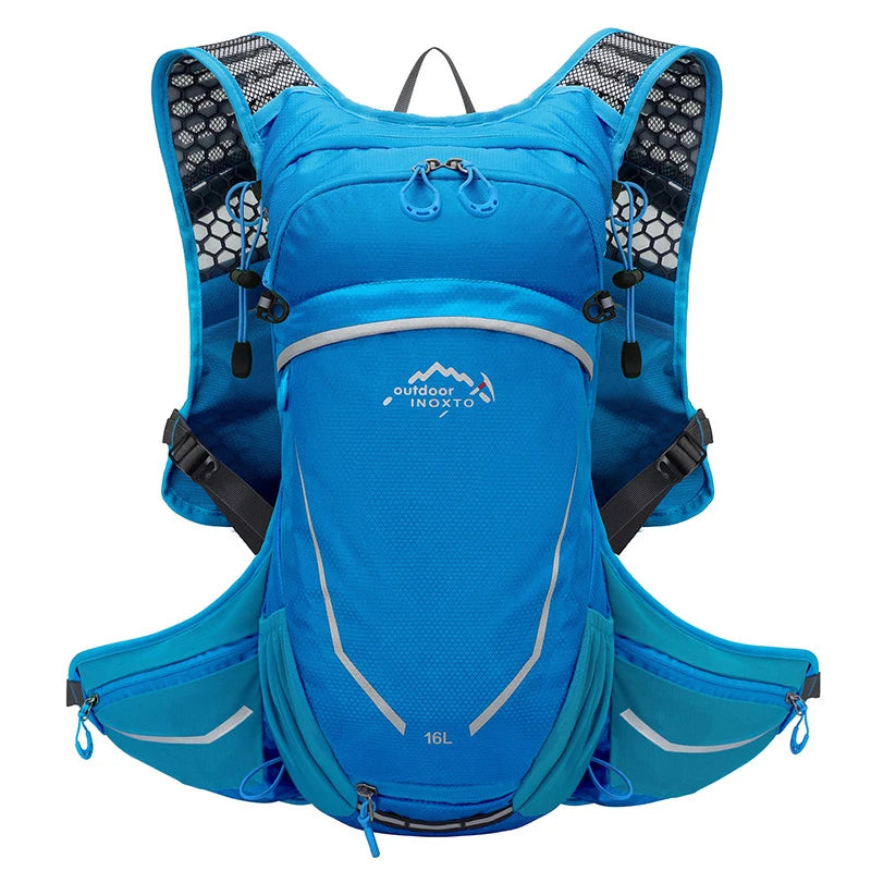 16L Outdoor Sport Cycling Running Mountaineering Hiking Bike Riding Hydration Water Bag Storage Pack UltraLight Bladder Backpack