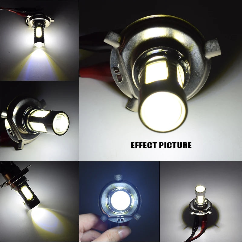EURS H4 motorcycle led headlight bulb H7 LED H11 9005 9006 881 H3 COB Moto Motorbike LED Lamps Conversion Kit Bulbs Auto light