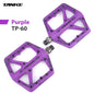 MTB Bike Nylon Pedal Widen Non-slip DU+1 Bearing Bicycle Mountain Bike Off-road Cycling Accessories Purple