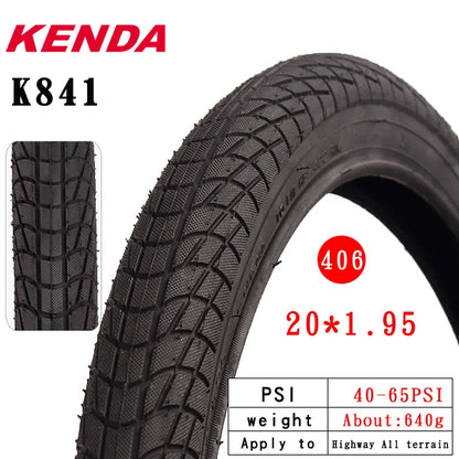 kenda folding bicycle tire k841 20 inch steel wire 20 * 1.75 1.95 city sightseeing bicycle mountain bike tires parts
