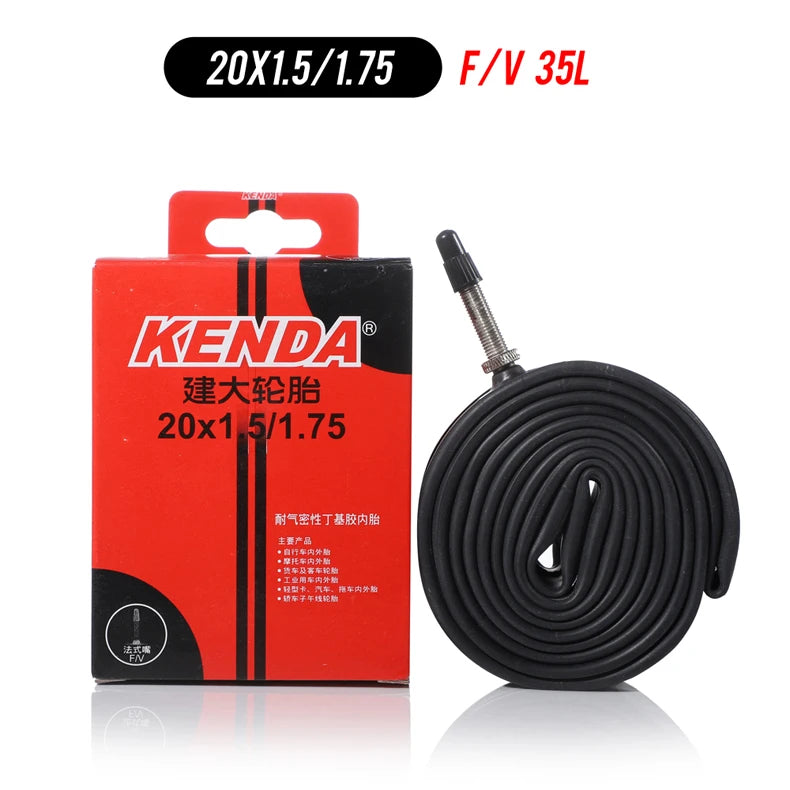 KENDA inner tube 20 inch 20x1.5-1.75 mountain bike tubes Schrader Presta bicycle inner tube 20er tire chambre air ultralight 1pc Presta 35L China