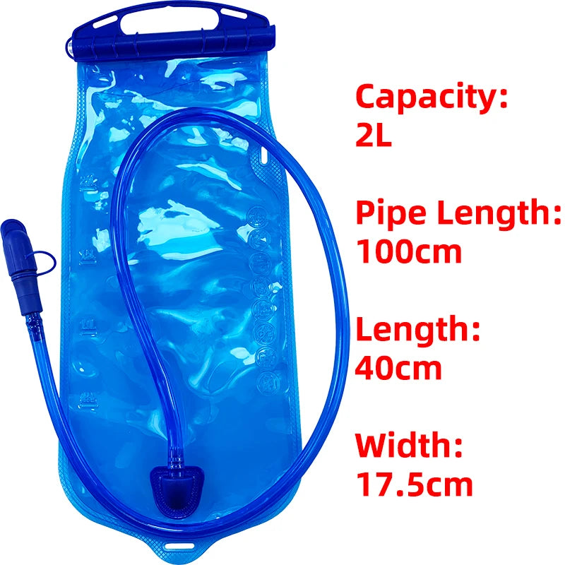 16L Outdoor Sport Cycling Running Mountaineering Hiking Bike Riding Hydration Water Bag Storage Pack UltraLight Bladder Backpack 2L water bag only