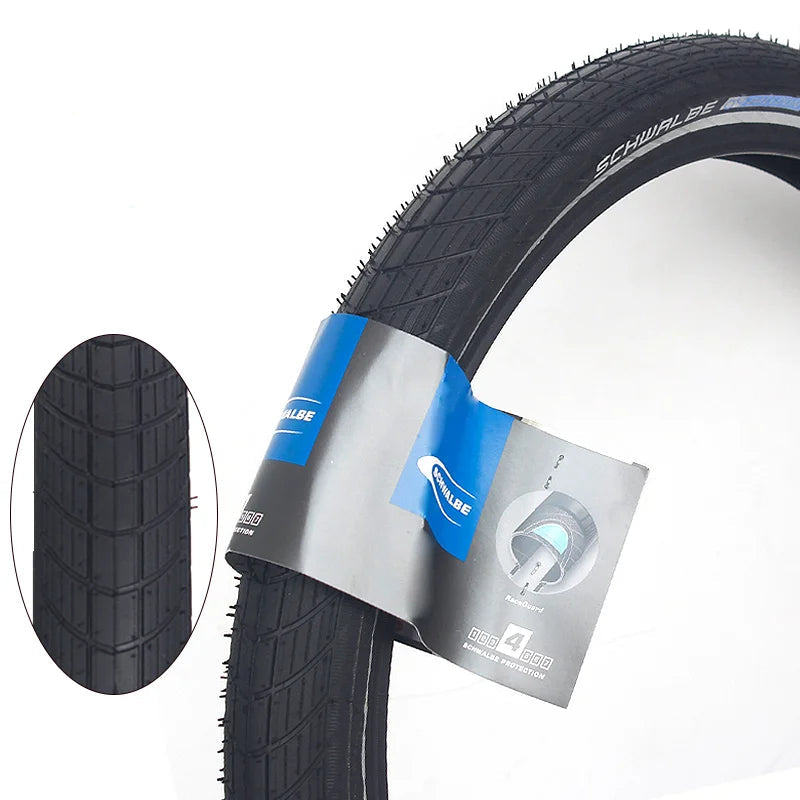 Schwalbe city bicycle tire 12 14 16 18 20 24 26 28inch steel tire 2.00 2.15 Big Apple small wheel diameter balanced bicycle tire