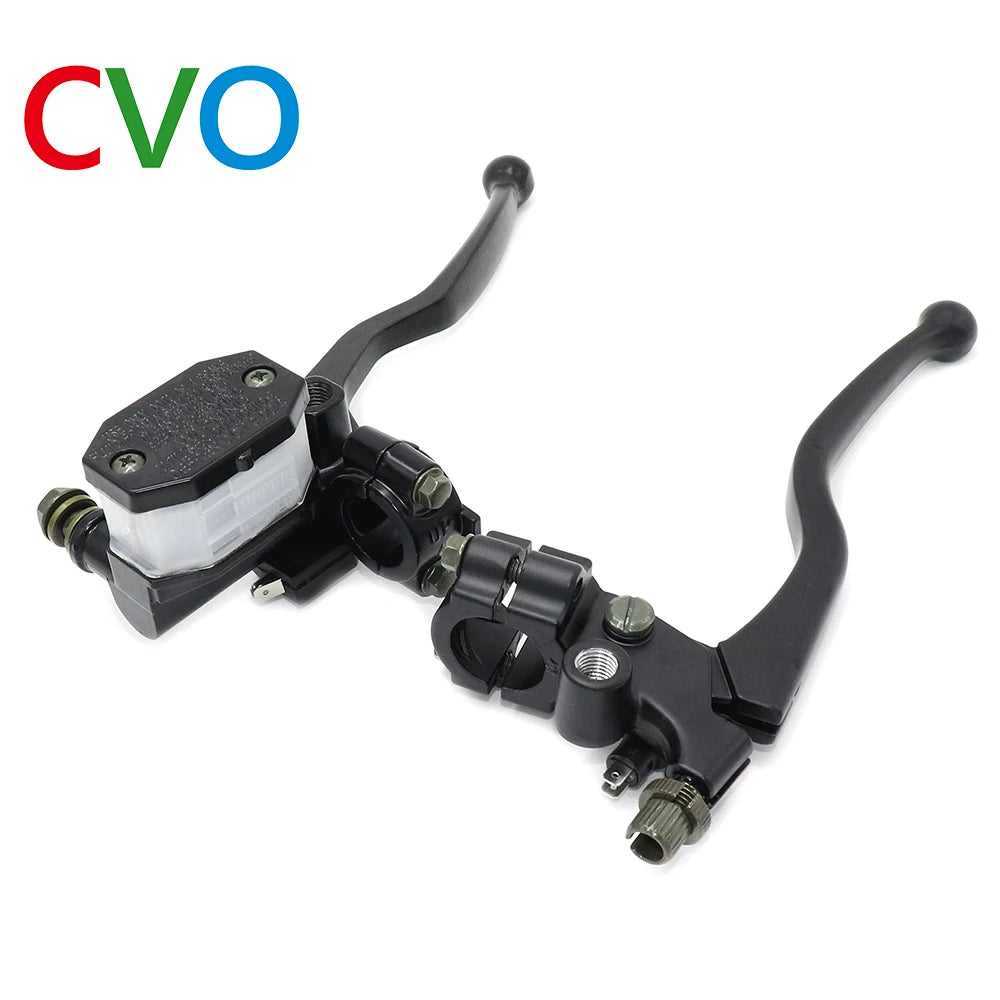 CVO GN125 Motorcycle Universal Black Clutch Lever Brake Master Cylinder Motorcycle Hydraulic Brake Master Cylinder Handle Access