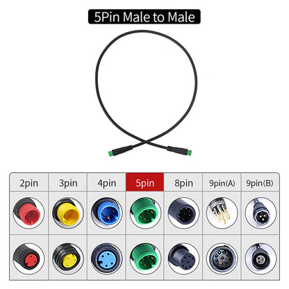 E-bike Cable For Bafang/8FUN Motor Kits Gear Sensor USB Programming Hydraulic Brake Sensor Display Holder 5PIN Brake 3pin 1T4 1