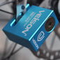VEISON 50mm Mg-Al Alloy Motorcycle Lock Motorbike Brake Disc Safety Lock Mountain Bike Disc Lock Motocross Security Lock Blue