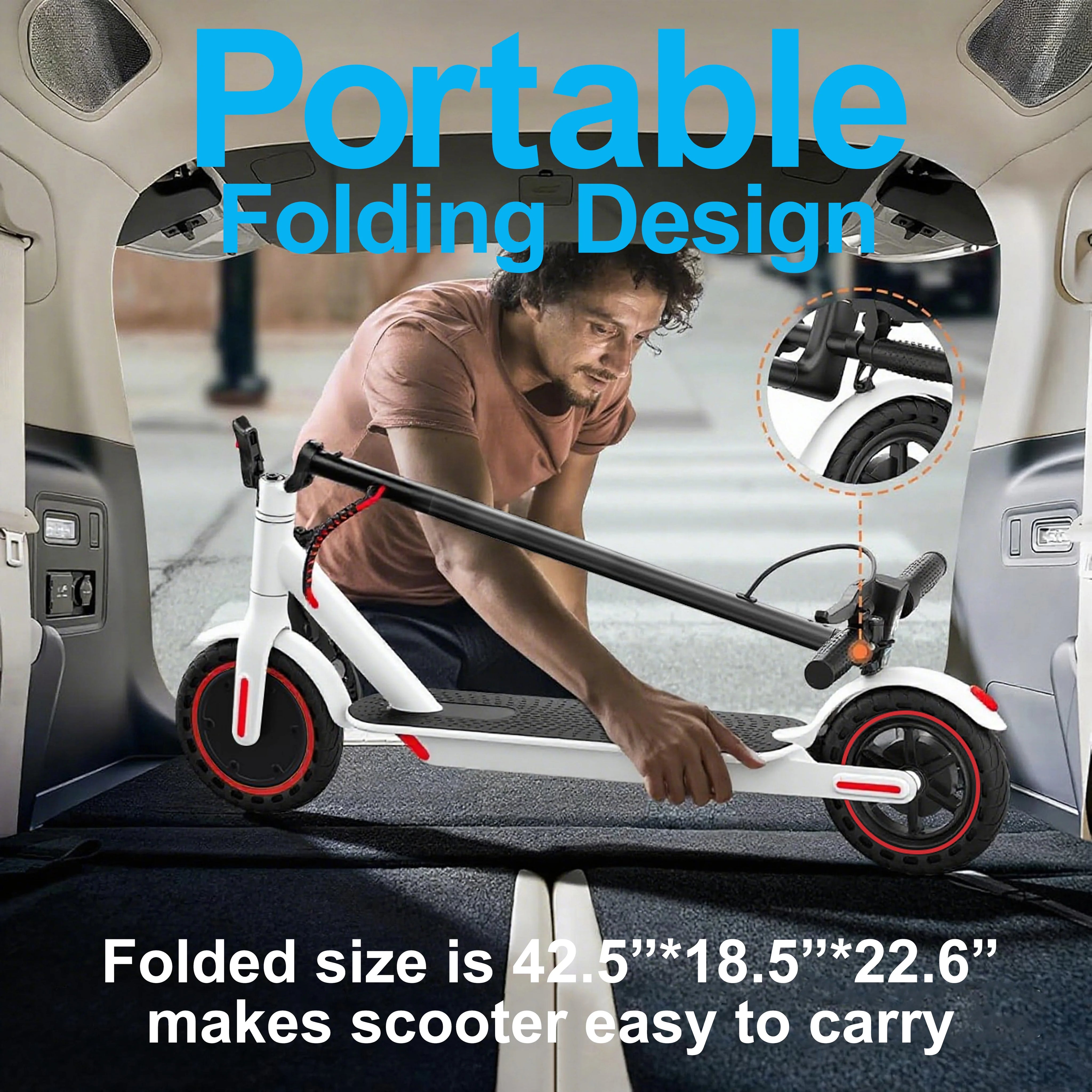 HEZZO HS-04PRO lightweight folding e-scooter for city travel