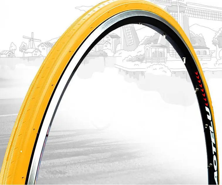 KENDA K191/K193 Bicycle Tire 700*23C/25C Road Bike tyre 700C cycling tyres pneu bicicleta maxxi parts 3 colors K191 Yellow 1PC China