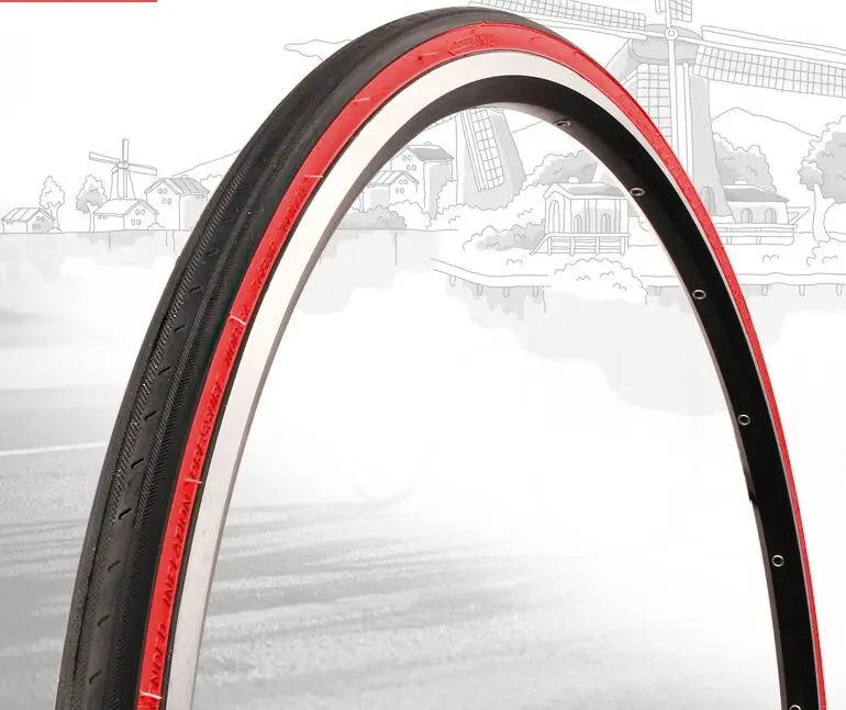 KENDA K191/K193 Bicycle Tire 700*23C/25C Road Bike tyre 700C cycling tyres pneu bicicleta maxxi parts 3 colors K191 Black-Red 1PC China