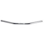 Universal Iron 1" 25mm For Motorcycles Bikes Cruve Bend Drag Handlebar Cafe Racer Honda Yamaha Harley Suzuki Chrome