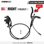 TANKE E-Bike MTB Hydraulic Disc Brake Set Electric E Scooter Power Control Shifter Bicycle Brakes 160mm rotors Aluminum Alloy Black-RF