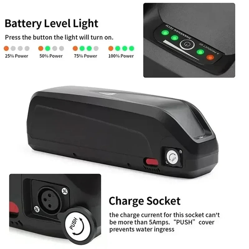 Hailong 20Ah E-Bike Battery