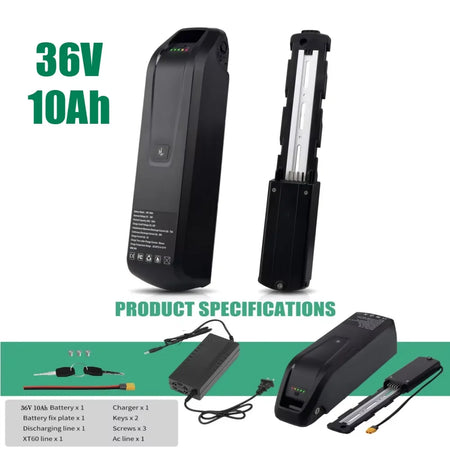 Hailong 36V ebike battery for smooth daily commuting