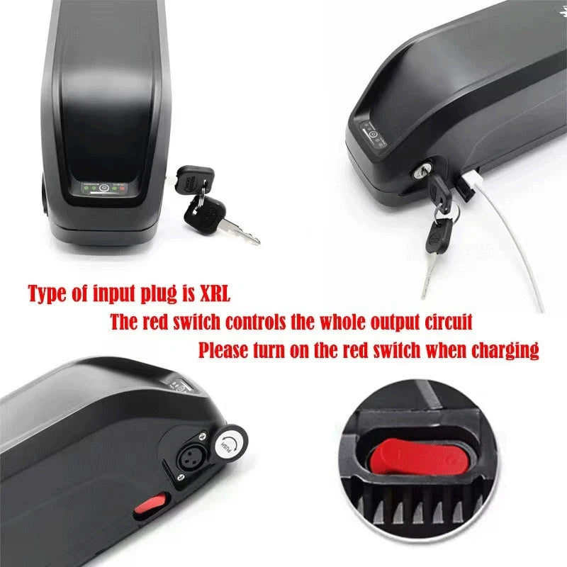 Hailong 48V E-Bike Battery