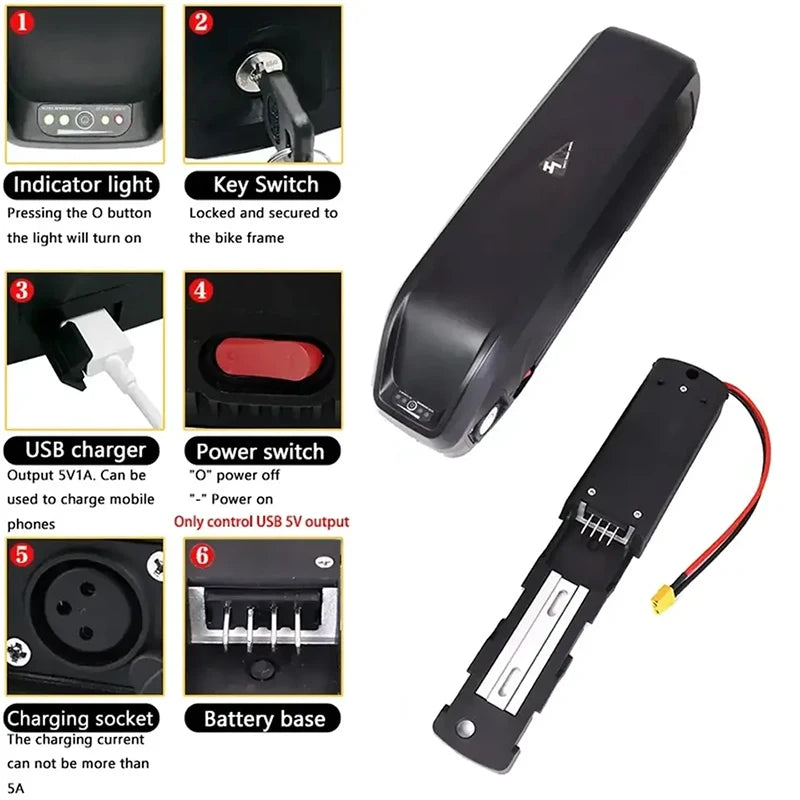 Hailong 52V Lithium Battery