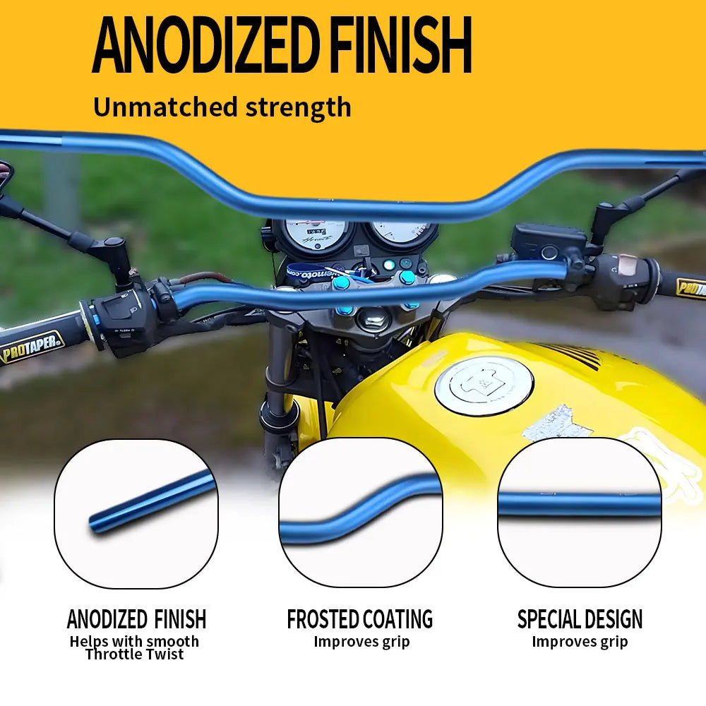  Motorcycle 7/8" Aluminum Alloy Handlebar