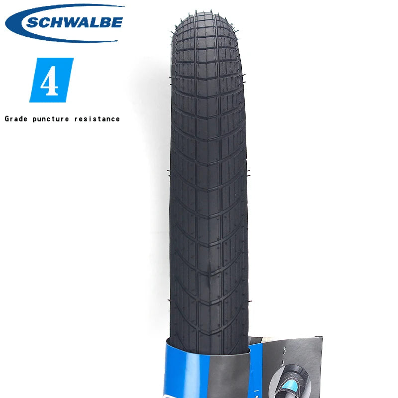 Schwalbe city bicycle tire 12 14 16 18 20 24 26 28inch steel tire 2.00 2.15 Big Apple small wheel diameter balanced bicycle tire