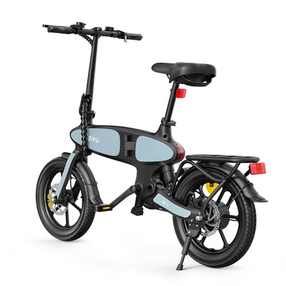 DYU C2 Foldable Electric Bike 250W 48V 7.5Ah | Compact Magnesium Alloy Frame
