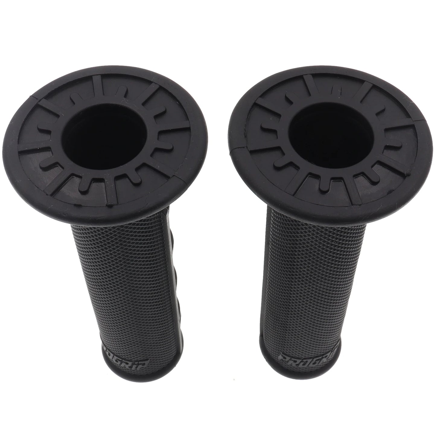 7/8" Rubber Handlebar Handle Grip 22mm Grips Left and Right ATV Motorcycle Dirt Pit Bike Motocross Thumb Throttle