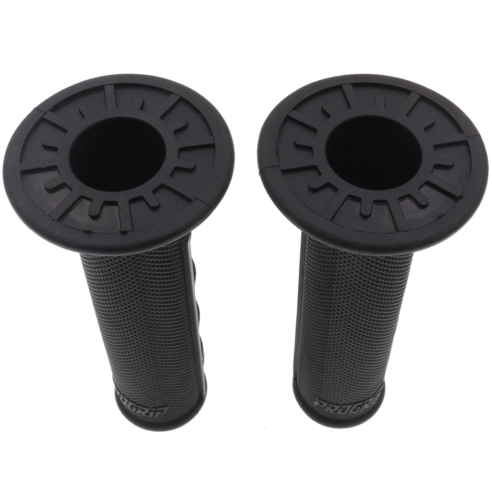 7/8" Rubber Handlebar Handle Grip 22mm Grips Left and Right ATV Motorcycle Dirt Pit Bike Motocross Thumb Throttle