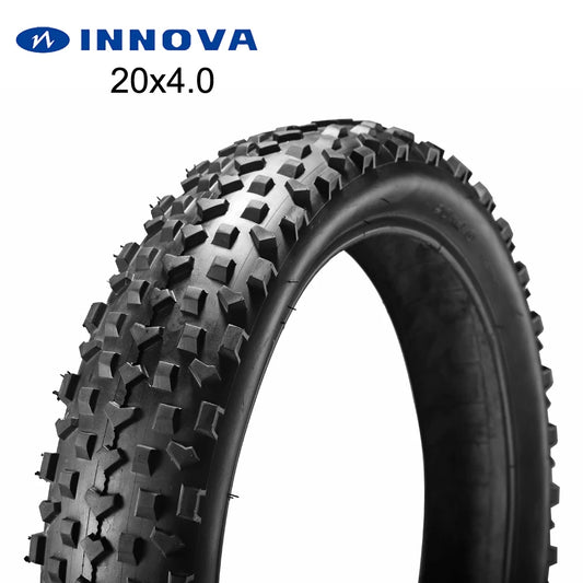 INNOVA bicycle ATV tyre snow tire beach bike 20x4.0 city fat bike tires 20er 60TPI ultralight 1128g wire bead large particle