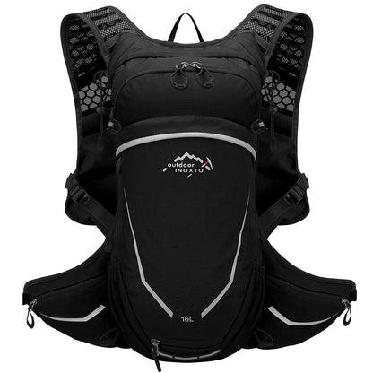 16L Outdoor Sport Cycling Running Mountaineering Hiking Bike Riding Hydration Water Bag Storage Pack UltraLight Bladder Backpack