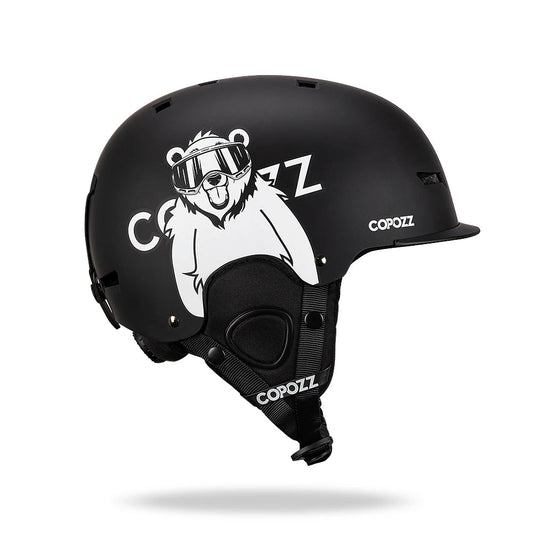 New Ski helmet Cartoons Half-covered Anti-impact Safety Helmet Cycling Sports Helmet For Adult and Kids