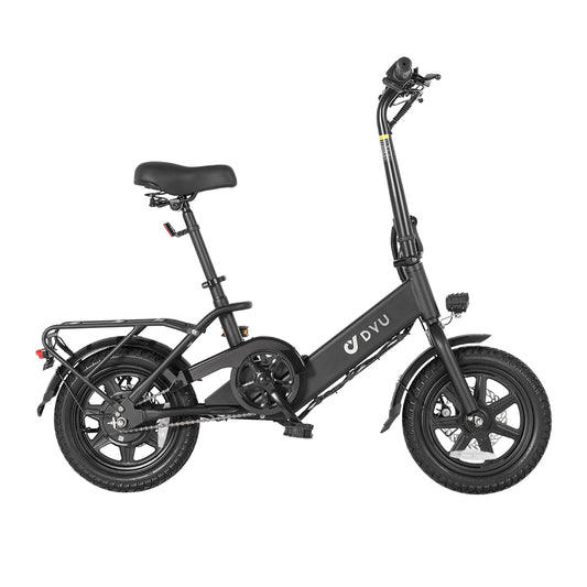 DYU C3 Foldable Electric Bike 350W 36V 7.5Ah | Compact City Commuter E-Bike