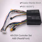Mantis 8 48V25A Sine Wave Controller A B Front Rear Original Kaabo Mantis 8inch 800W Hall Electric Scooter Spare Parts Controller Set