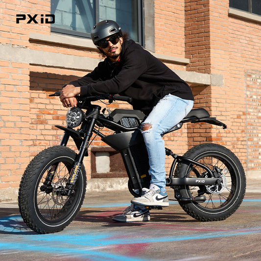 PXID Mantis P6 Electric Bike – 750W/1200W Power, 48V Battery, Fully Customizable E-Bike