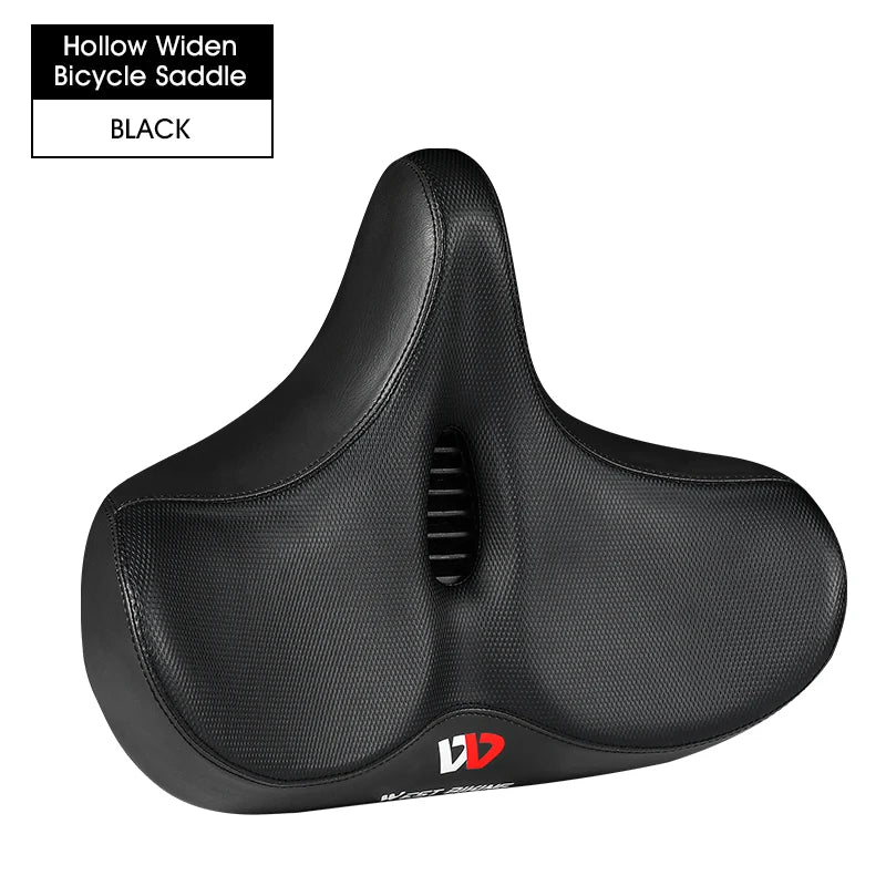 WEST BIKING Bicycle Saddle Waterproof Widened Thickened Cushion Ergonomic MTB Road Bike Seat Shock Absorption Cycling Saddles Hollow Saddle CHINA
